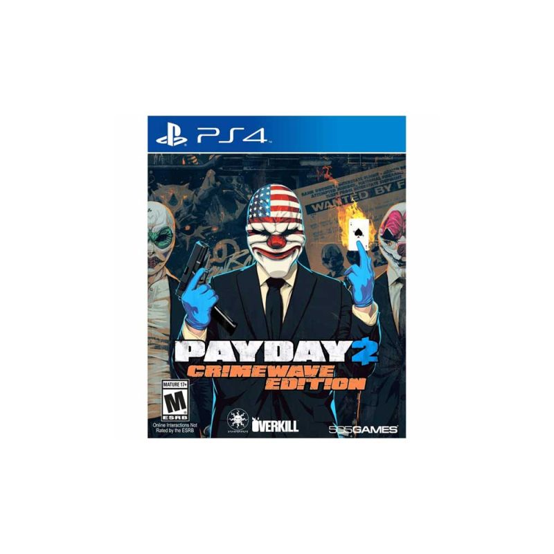 PayDay 2 Crimewave Edition PS4 - PHI-DIGITAL