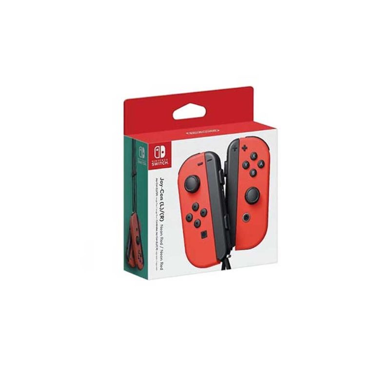 Joy-con neón red