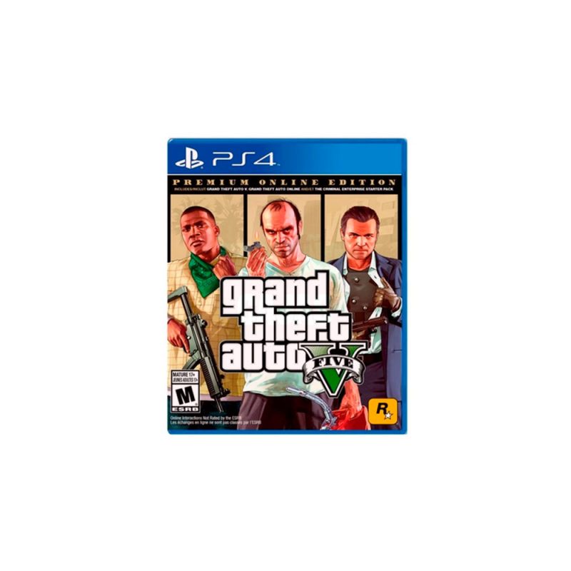 Grand Theft Auto V Premium Online Edition - PS4