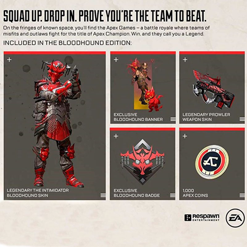 Apex Legends Bloodhound Edition PS4