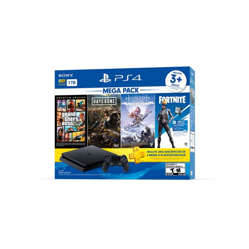 PS4 Slim 1TB Mega Pack 6