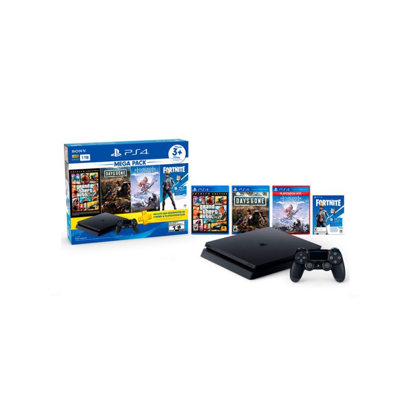 PS4 Slim 1TB Mega Pack 6 - Imagen 2