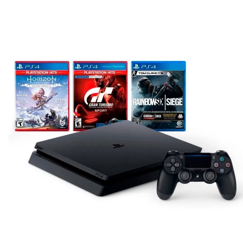 Consola Ps4 Slim 1 Tb Mega Pack 16