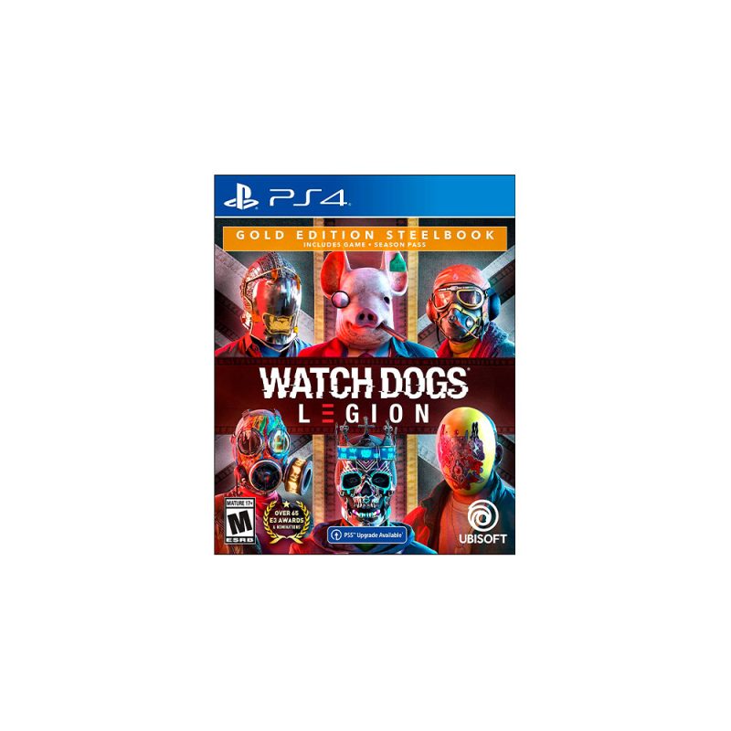 Watch Dogs Legion Steelbook Gold Edition - PS4