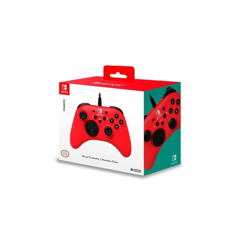 Joystick NSW Hori Pad Rojo