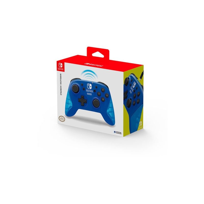 Joystick Inalámbrico NSW Hori Pad Azul