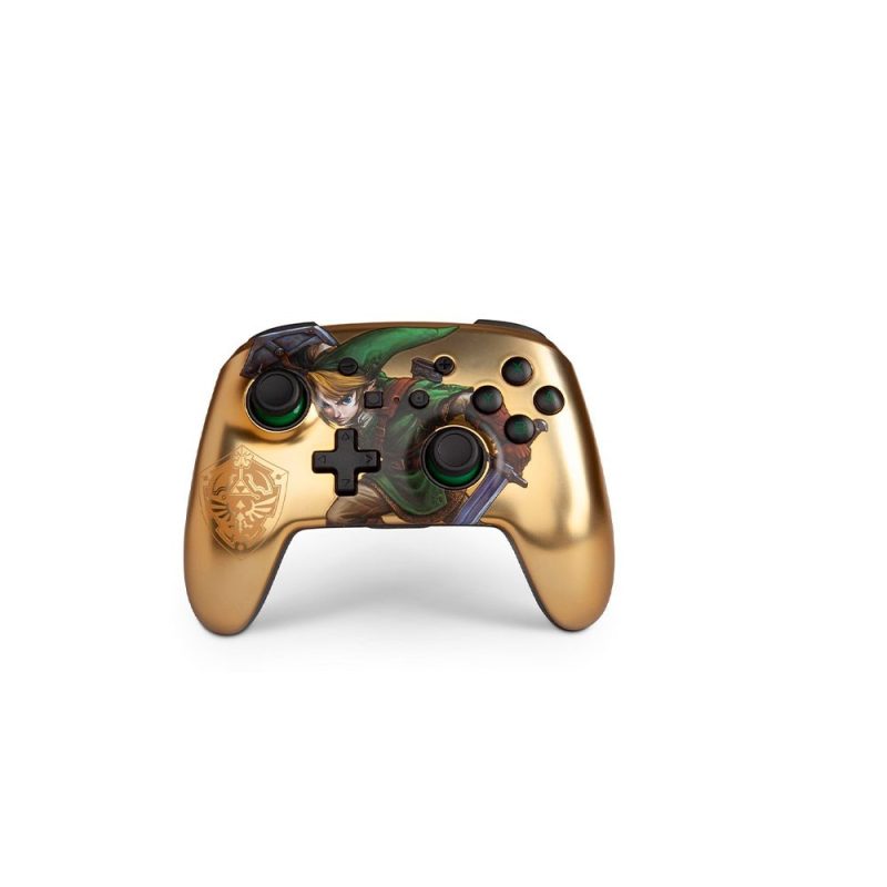 Joystick NSW Power A Inalambrico  Action Link Dorado