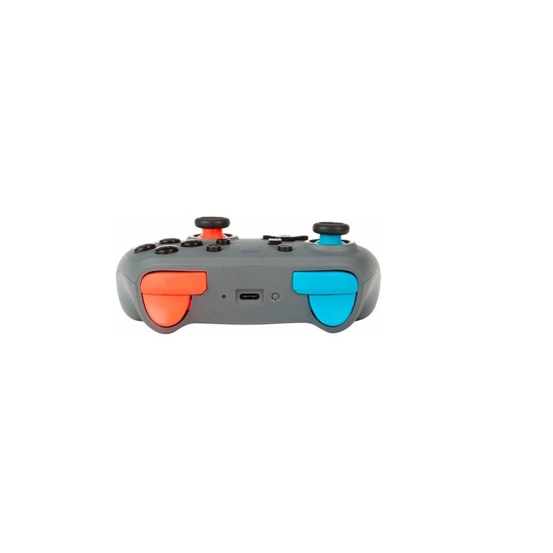 Joystick NSW PowerA Inalambrico Grey Neon Blue Red - Imagen 3