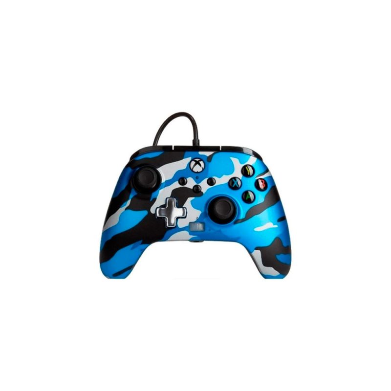 Joystick XSX PowerA Metallic Blue Camuflado