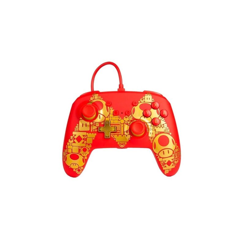 Joystick NSW PowerA Mario M Dorada