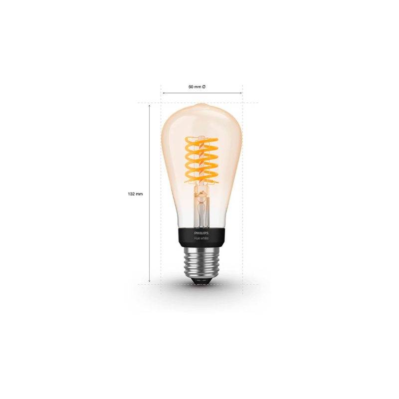 Philips Hue Lámpara Vintage Filamento 7w Bluetooth Edison - Imagen 3