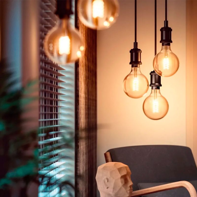 Lampara Filamento Philips Hue Globo - Imagen 3