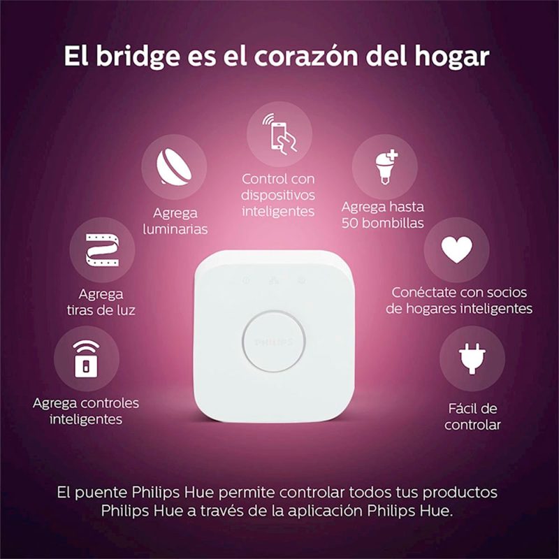 KIT-PHILIPS-HUE-3-LAMPARAS-WCA-+-BRIDGE