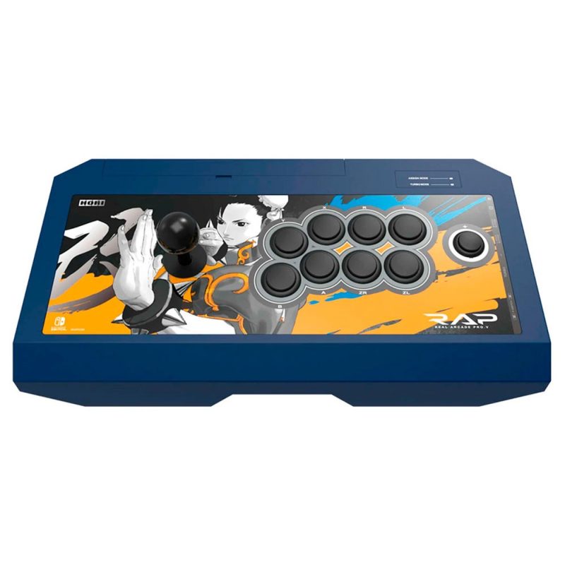 Arcade Controller Hori Real Arcade Pro V Hayabusa - Edición Street Fighter Chun Li - (Nintendo Switch/PC)