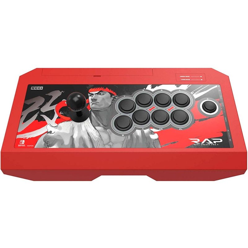 Arcade Controller Hori Real Arcade Pro V Hayabusa - Edición Street Fighter Ryu - (Nintendo Switch/PC)