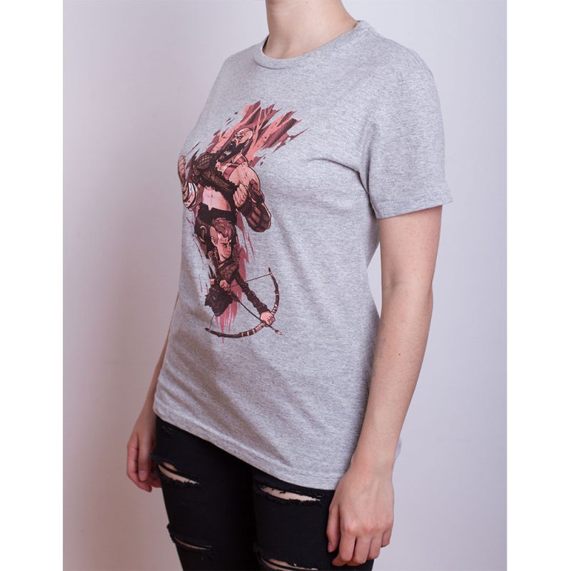 Remera God Of War God And Son Unisex Melange XL