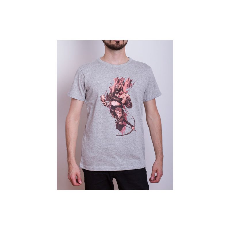Remera God Of War God And Son Unisex Melange XL
