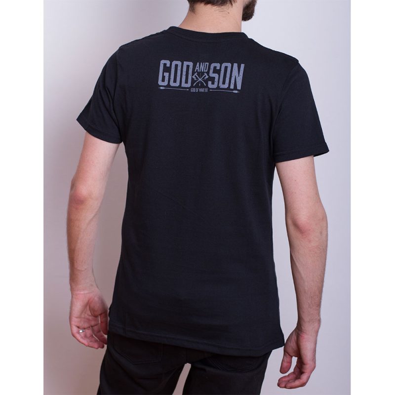 Remera God Of War - God And Son - Unisex Negra XS