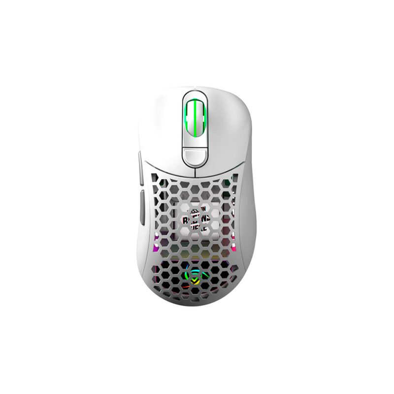 Mouse Pc Vsg Aquila Fly Blanco Mate Inalambrico