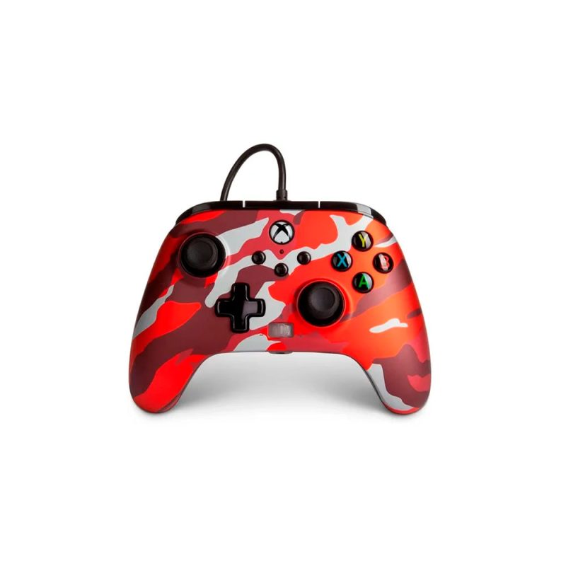 Joystick XSX Powera Metallic Red Camo