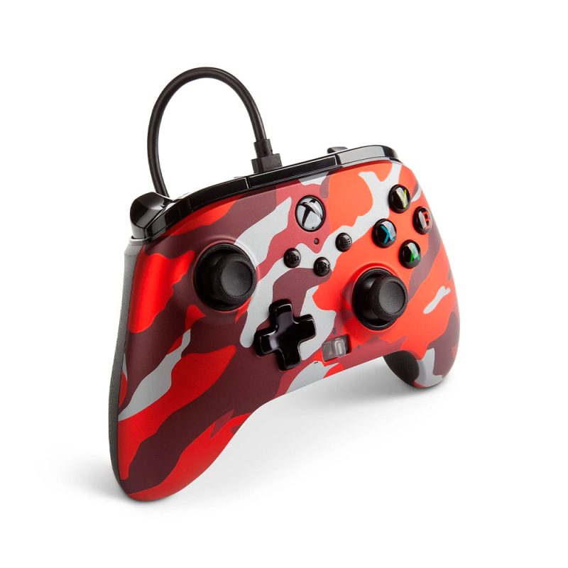 Joystick XSX Powera Metallic Red Camo