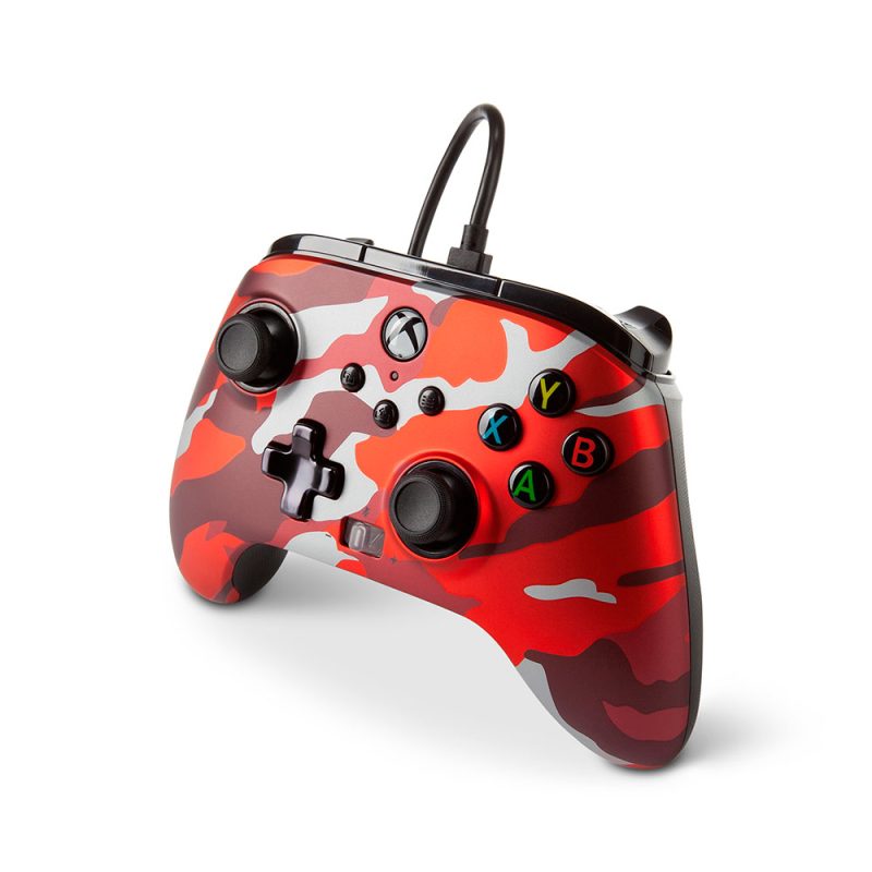 Joystick XSX Powera Metallic Red Camo