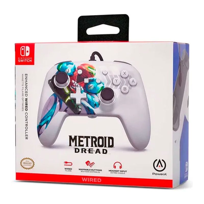 Joystick NSW Powera - Metroid Dread Original