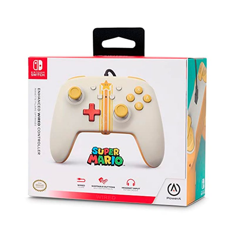 Joystick NSW PowerA Mario Vintage Star