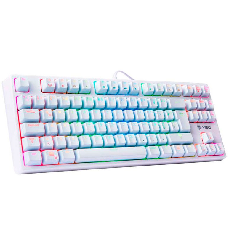 Teclado PC VSG Alnitak Blanco Kailh Blue 80% - Imagen 5