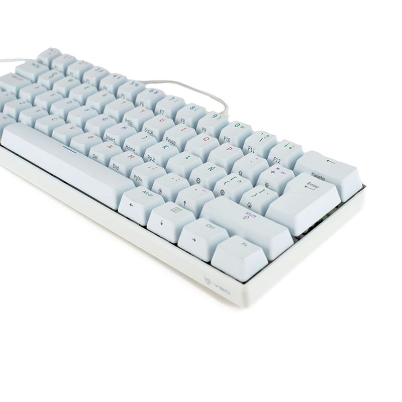 Teclado PC VSG Mintaka Blanco Kailh Blue 60%