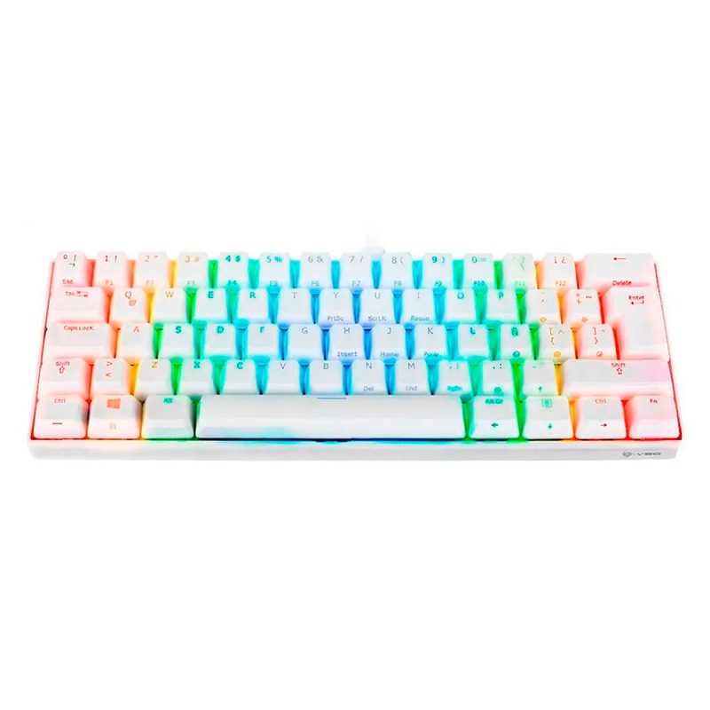 Teclado PC VSG Mintaka Blanco Kailh Blue 60%