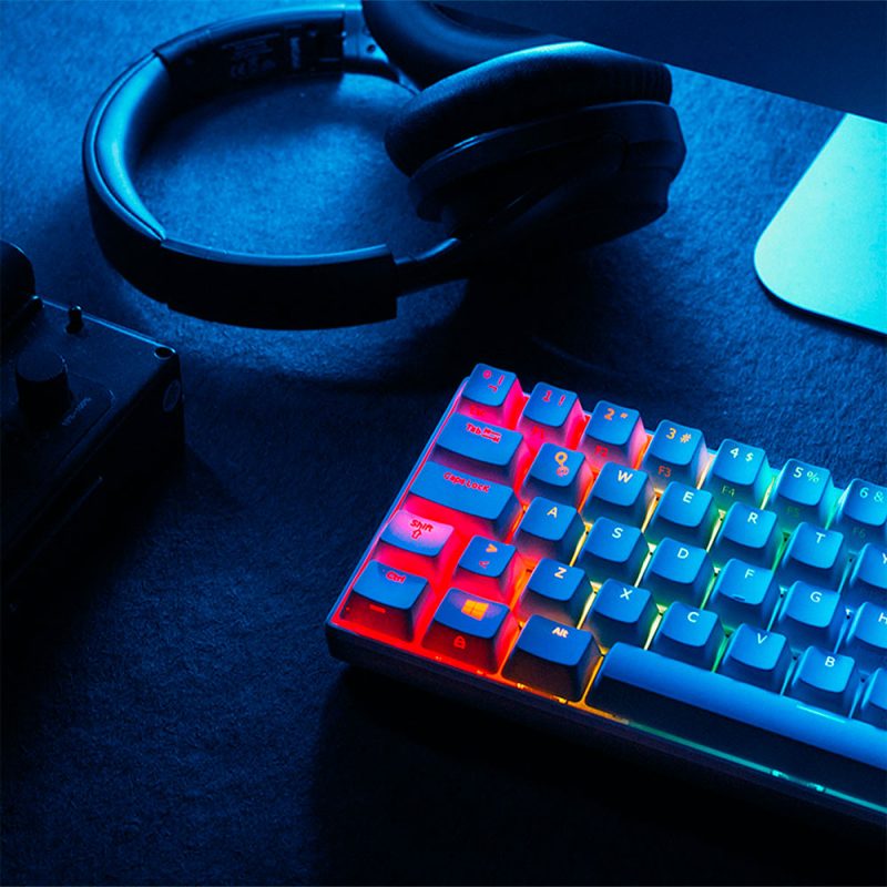 Teclado PC VSG Mintaka Blanco Kailh Blue 60%