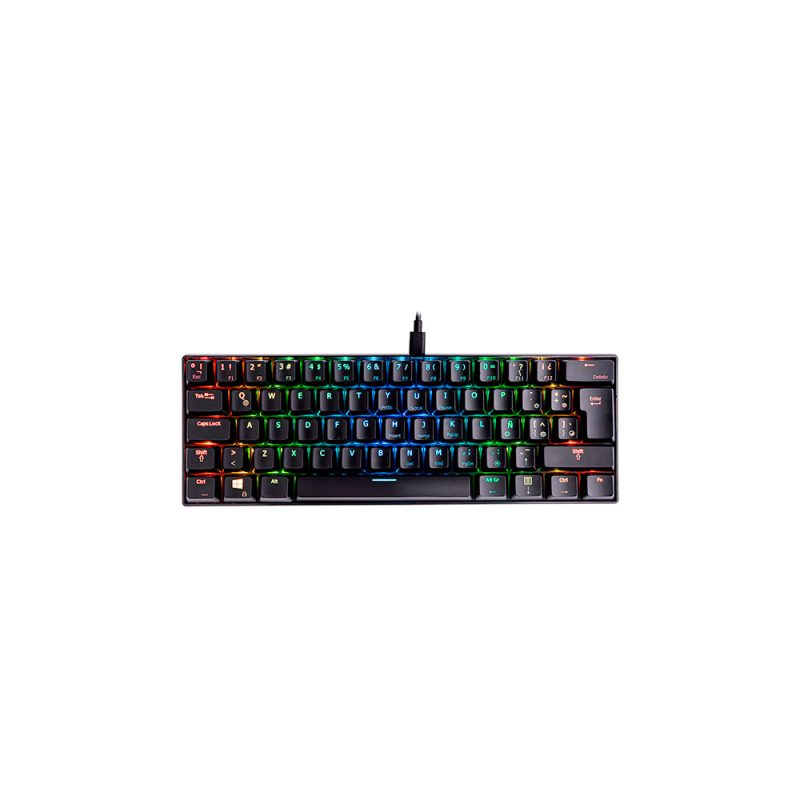 Teclado PC VSG Mintaka Negro Kailh Blue 60%