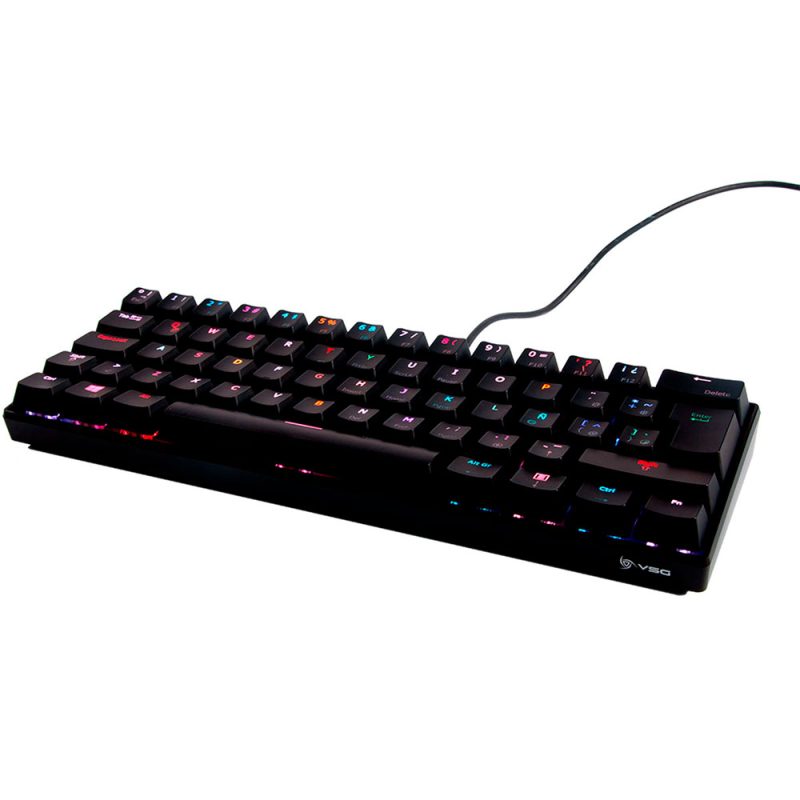 Teclado PC VSG Mintaka Negro Kailh Blue 60%