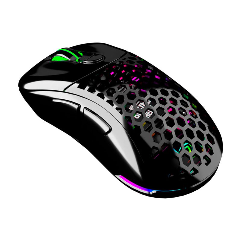 Mouse PC VSG Aquila Fly Negro Brillante Inalambrico