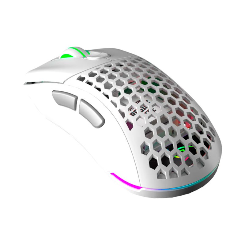 Mouse Pc Vsg Aquila Fly Blanco Mate Inalambrico