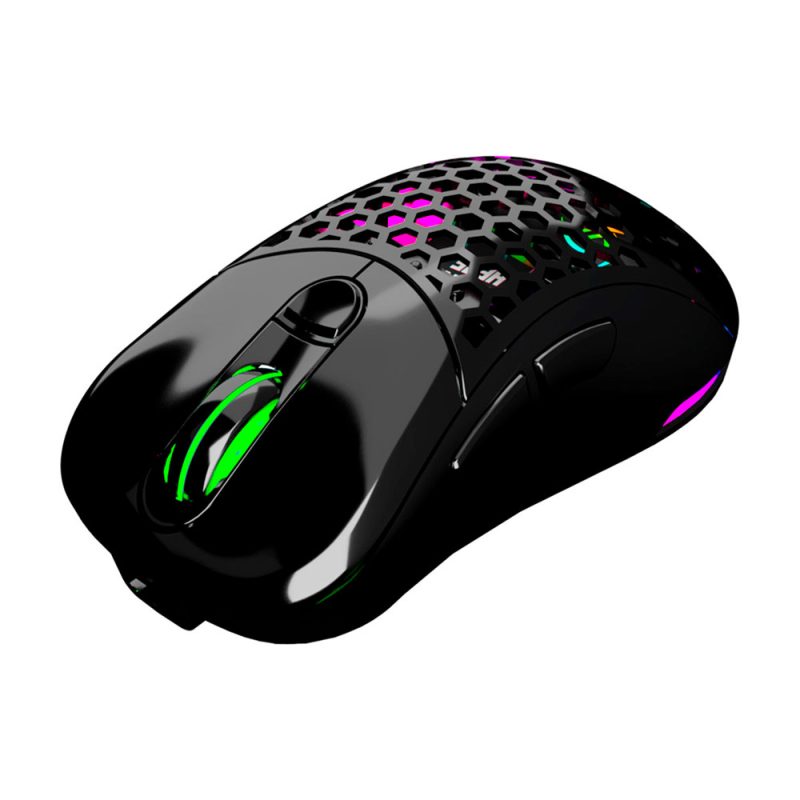 Mouse PC VSG Aquila Fly Negro Brillante Inalambrico