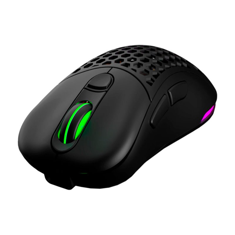 Mouse Pc Vsg Aquila Fly Negro Mate Inalambrico - Imagen 3