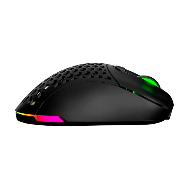 Mouse Pc Vsg Aquila Fly Negro Mate Inalambrico - Imagen 4