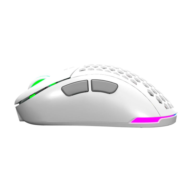 Mouse Pc Vsg Aquila Fly Blanco Mate Inalambrico