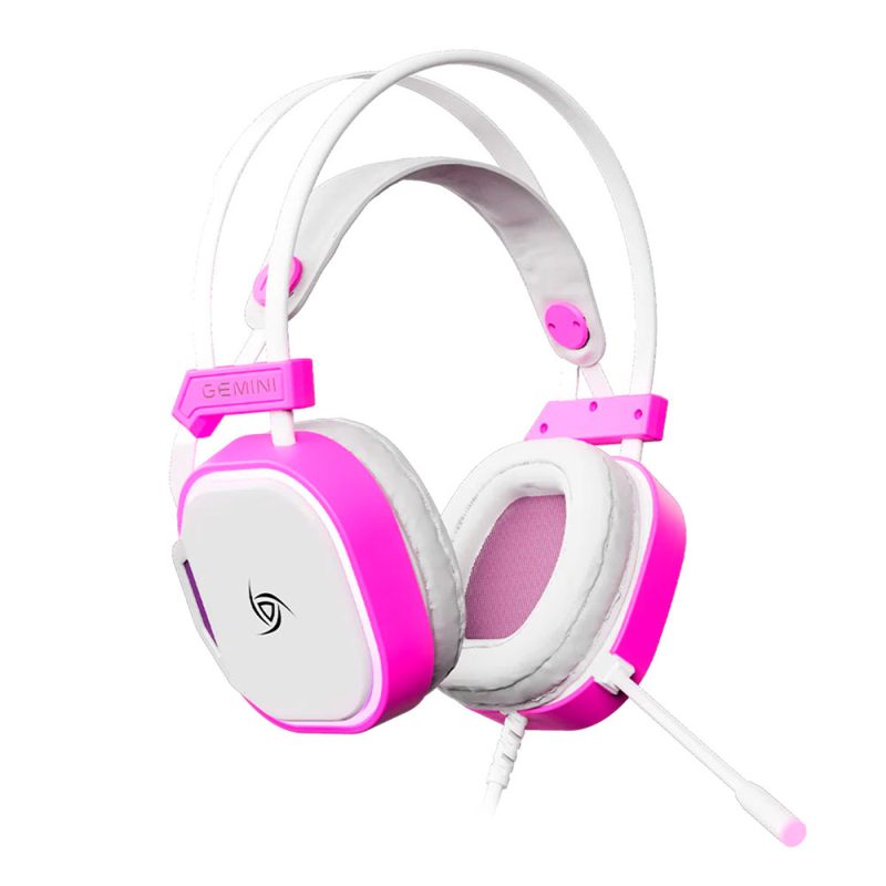 Auriculares PC VSG Gemini Blanco - Imagen 2