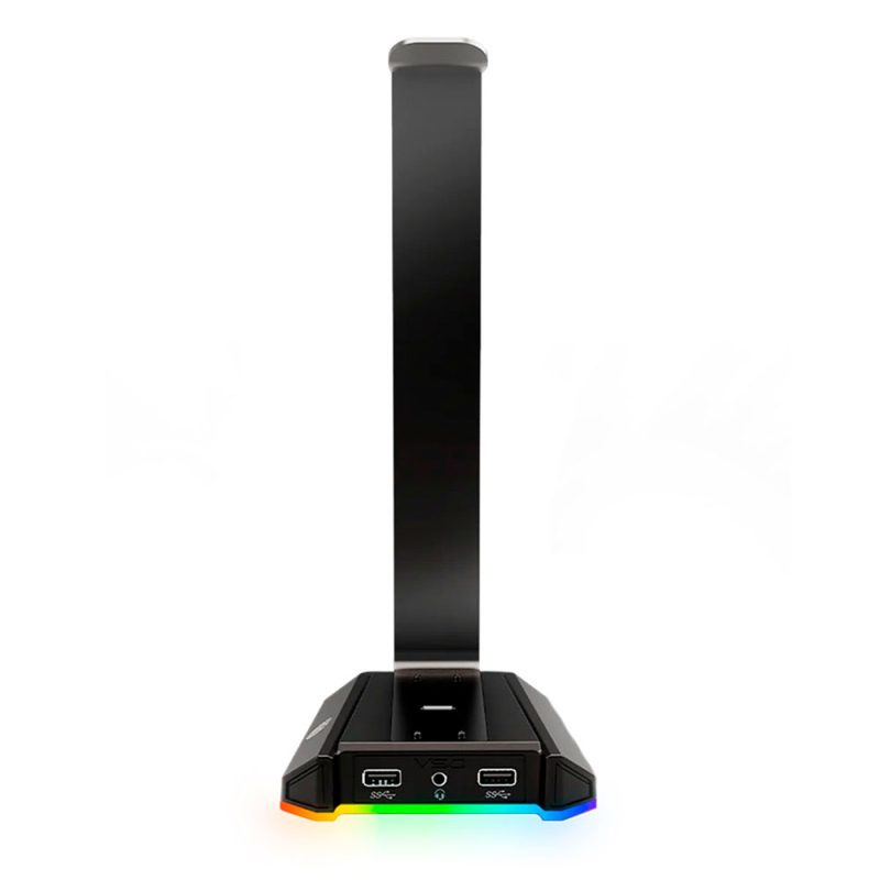 Soporte Para Auriculares VSG Atlas Negro Rgb - Imagen 2