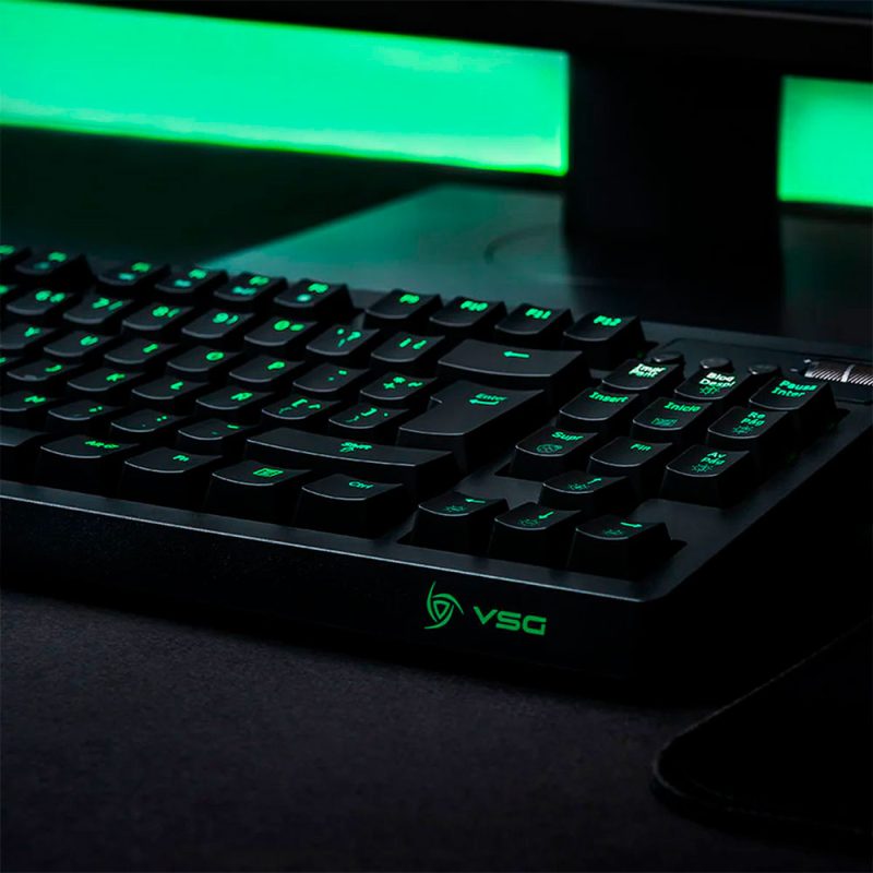 Teclado PC VSG Quasar Negro Outemu Blue