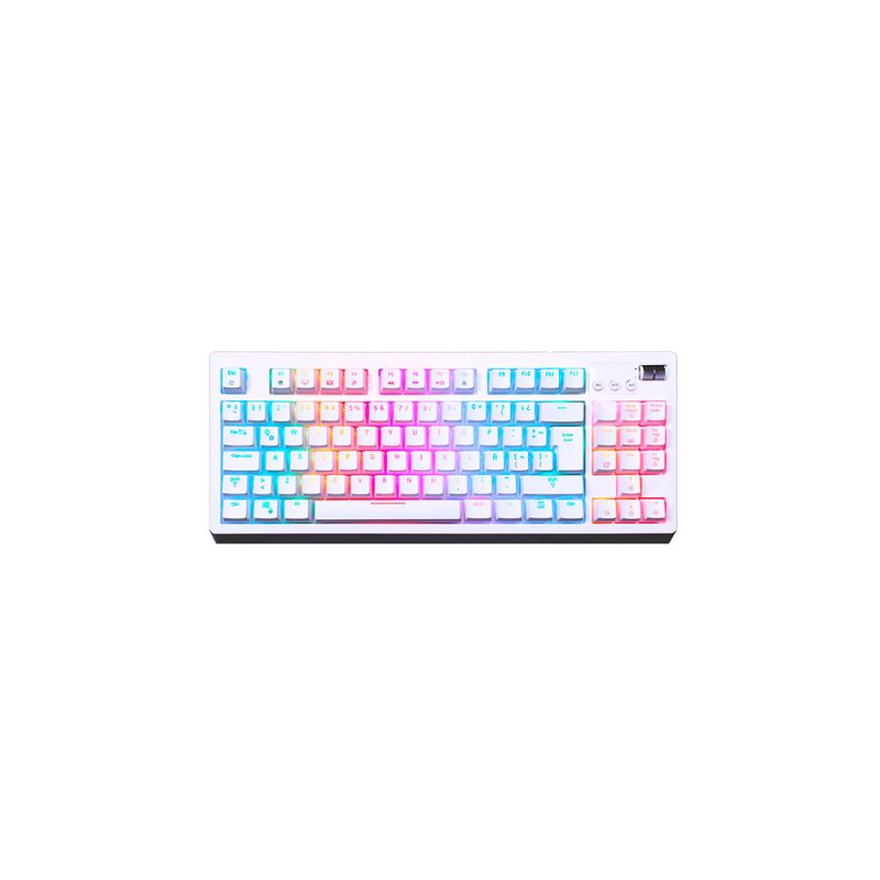 Teclado PC VSG Quasar Blanco Outemu Brown