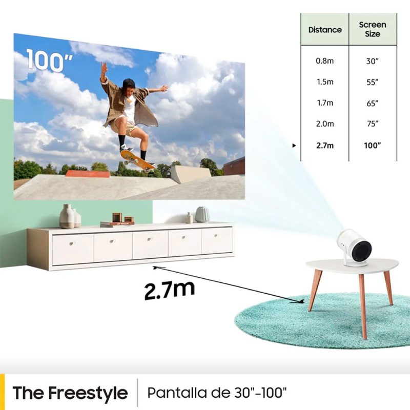 Proyector Portatil Samsung The Freestyle