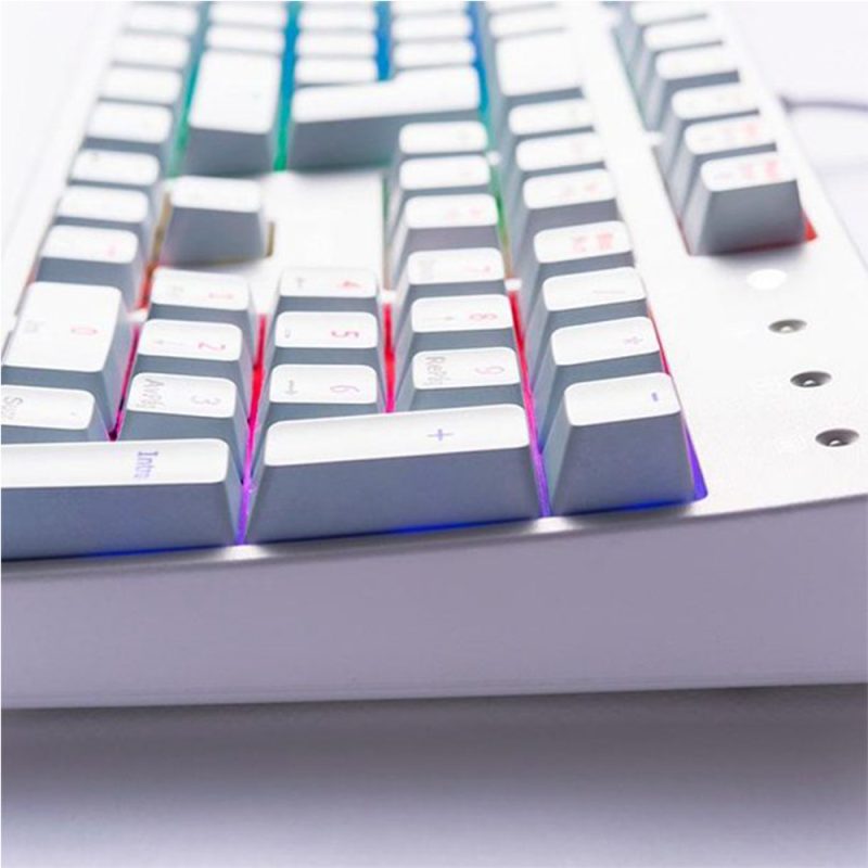 Teclado Mecánico Vsg Alnilam Blanco Kailh Red