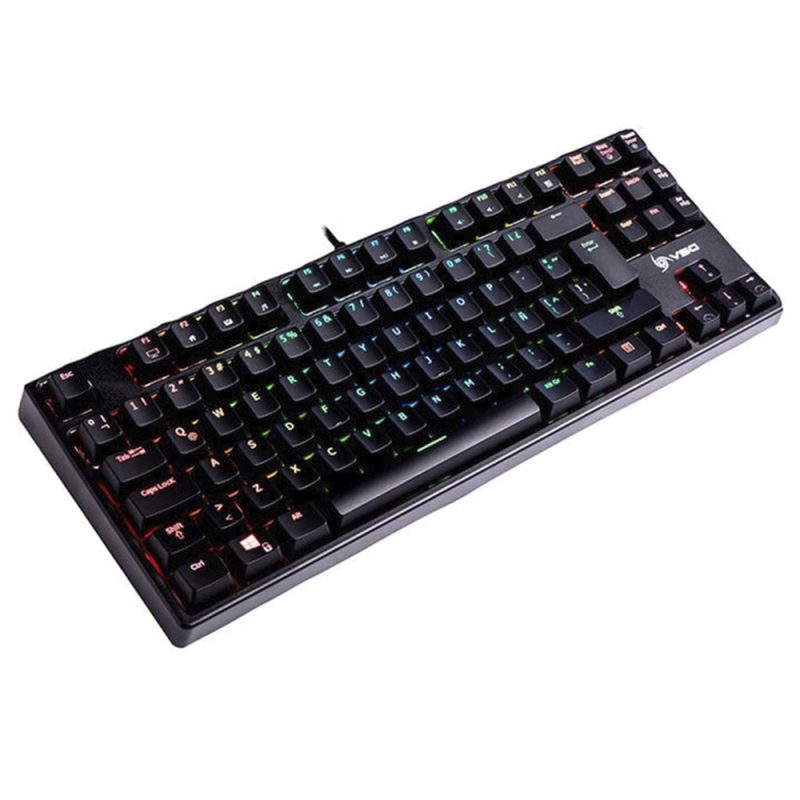 Teclado Mecánico TKL Vsg Alnitak Negro Kailh Blue