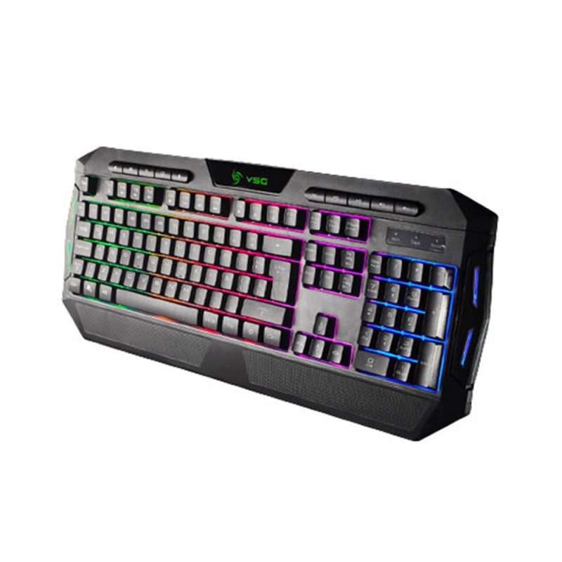 Combo Vsg Crux Mouse + Teclado +MousePad + Auricular - Imagen 2