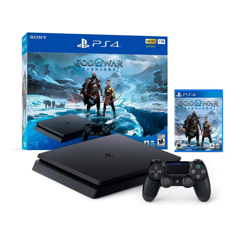 Consola Playstation Ps4 1tb God Of War Ragnarok Bundle