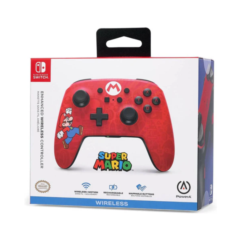 Joystick Power A Nintendo Switch Edicion Here We Go Mario